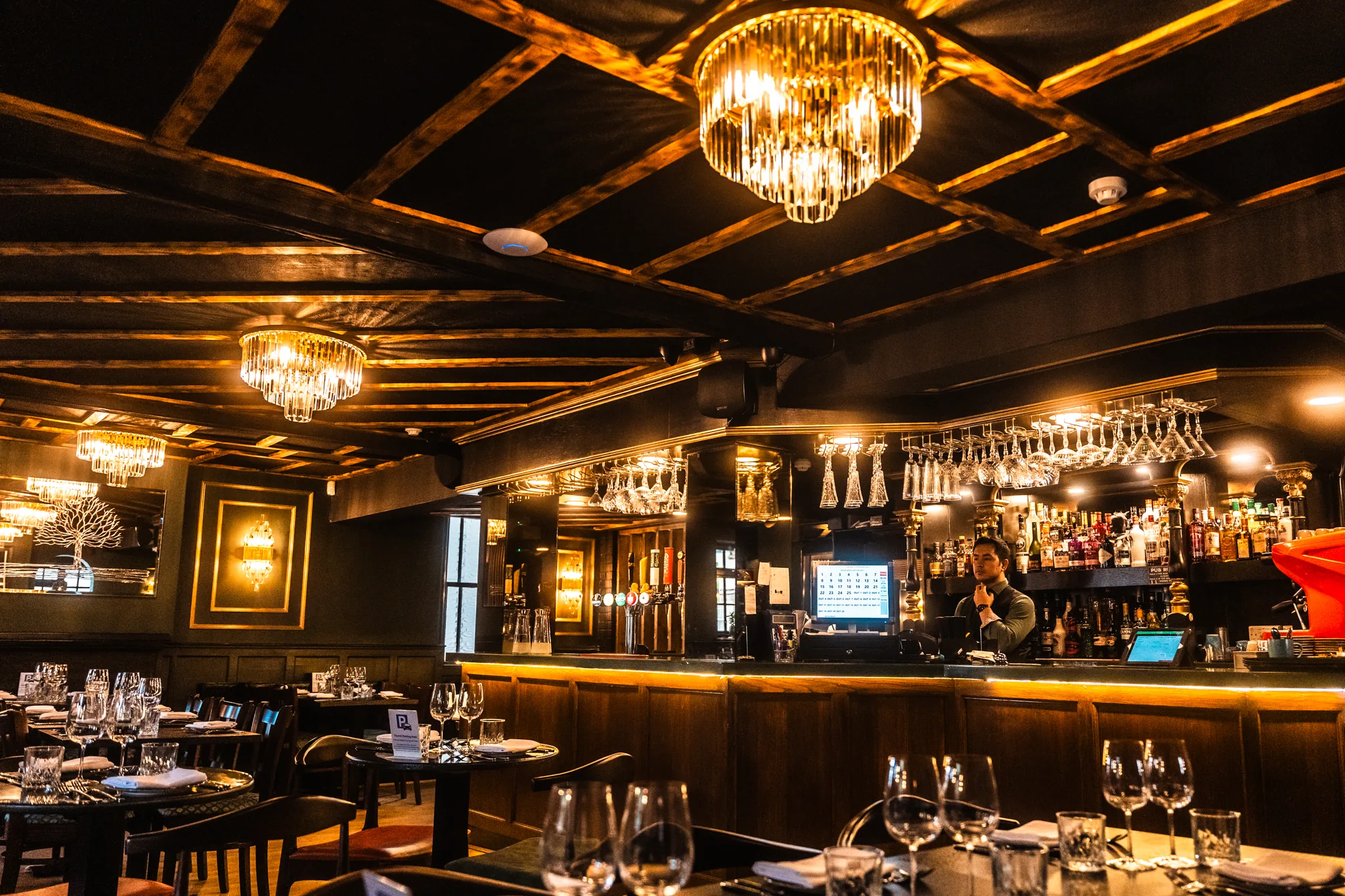 Bar interior