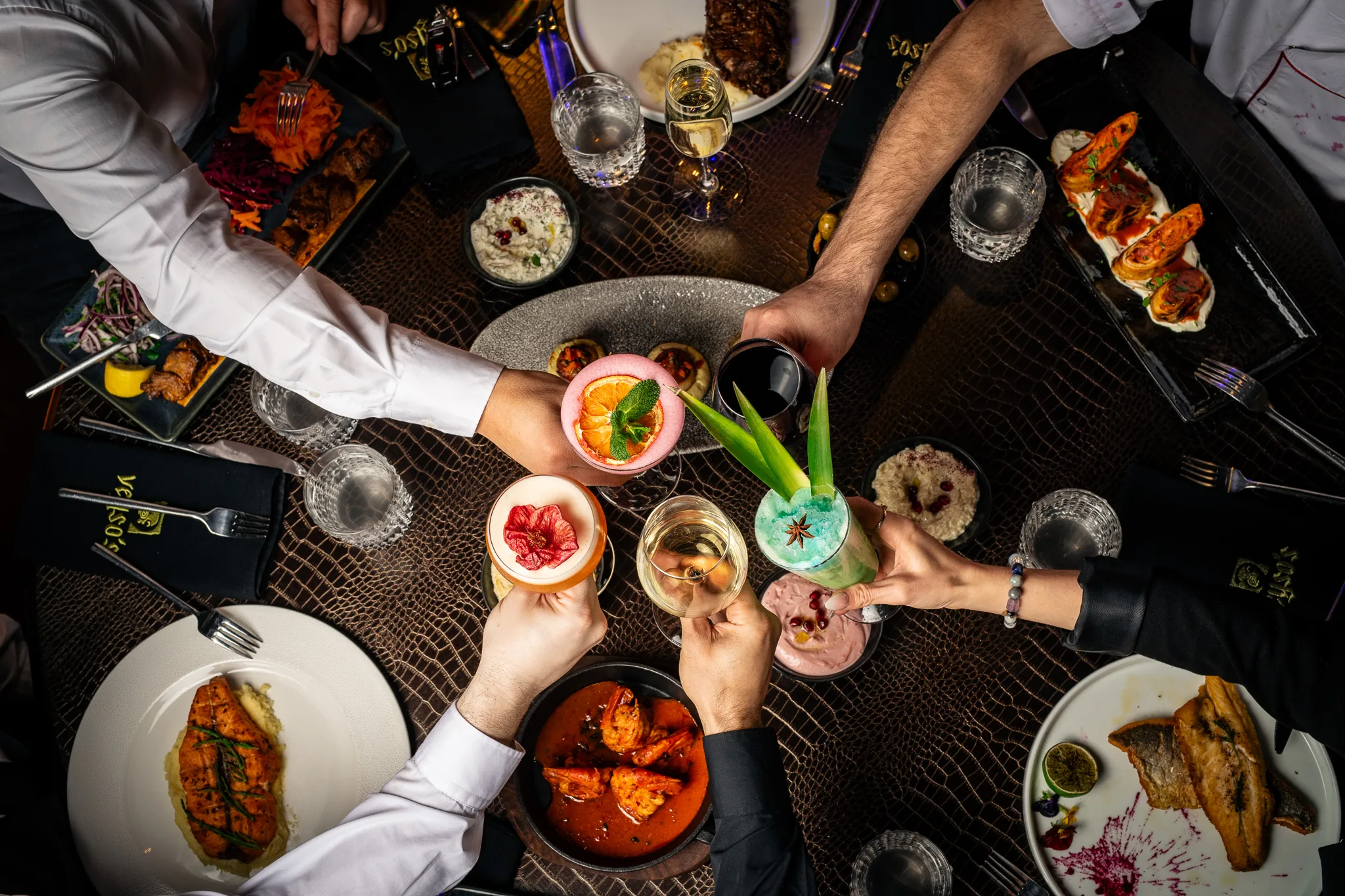 Veyso's table cheers